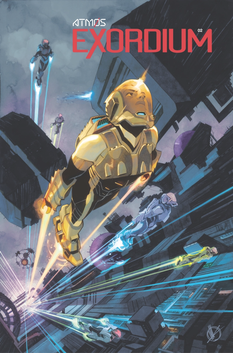 Comic cover for the standard edition of the Exordium Comic, Chapter 02