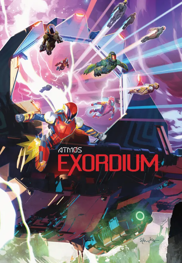 Comic cover for the standard edition of the Exordium Comic, Chapter 03
