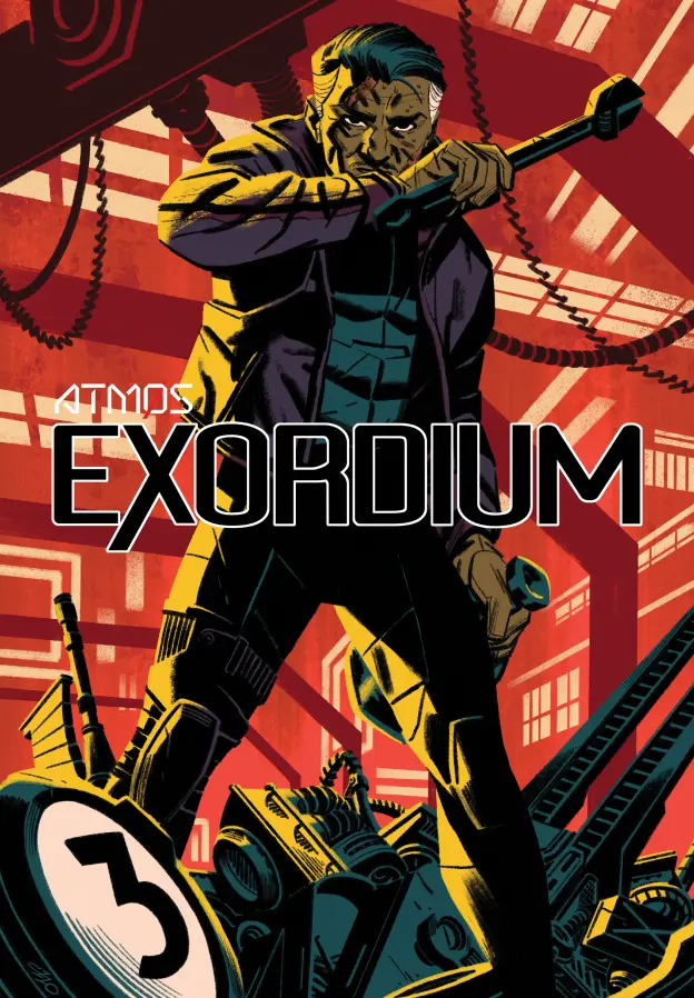 Comic cover for the standard edition of the Exordium Comic, Chapter 03