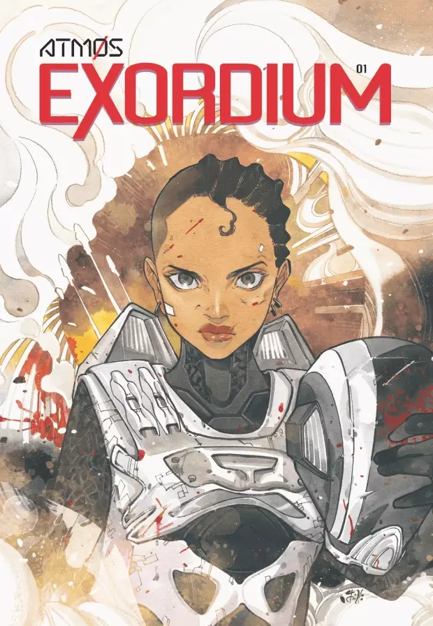 Comic cover for the standard edition of the Exordium Comic, Chapter 01