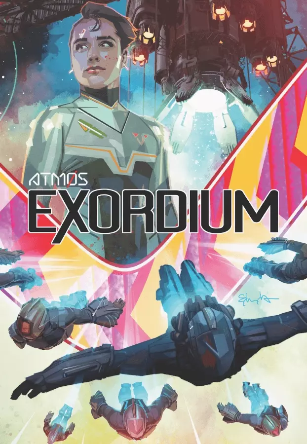 Comic cover for the standard edition of the Exordium Comic, Chapter 01